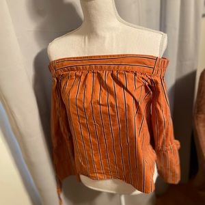 Off the shoulders top
